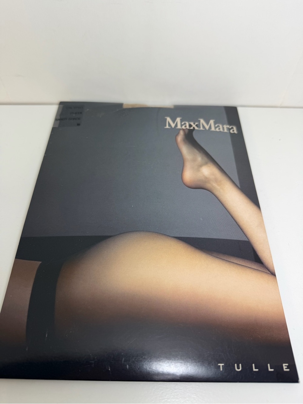 MaxMara Women  Sheer Tulle nylons  -Sandy Shade
